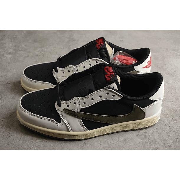 Jordan 1 low travis scott olive 4