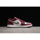 Jordan 1 low bordeaux 2