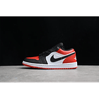 Jordan 1 low bred toe 1