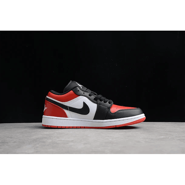 Jordan 1 low bred toe 2