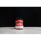 Jordan 1 low bred toe 3