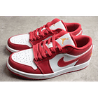 Jordan 1 low cardinal red 4