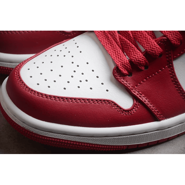 Jordan 1 low cardinal red 5