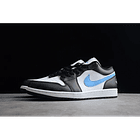 Jordan 1 low university blue white 2