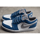 Jordan 1 low true blue cement 4