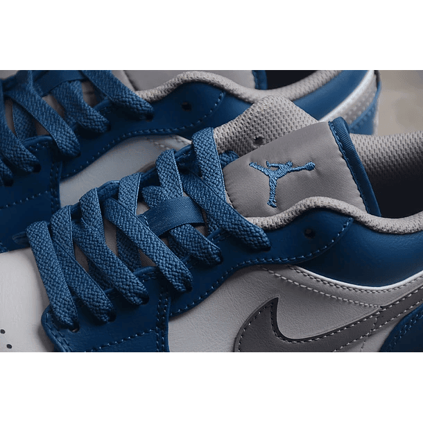 Jordan 1 low true blue cement 6
