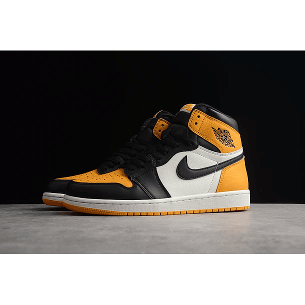 Jordan 1 mid Yellow Toe 2