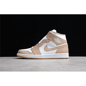 Jordan 1 mid tan gum