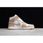 Jordan 1 mid tan gum 2
