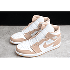 Jordan 1 mid tan gum 4
