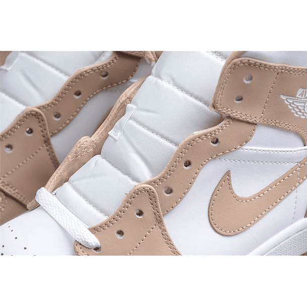 Jordan 1 mid tan gum 5