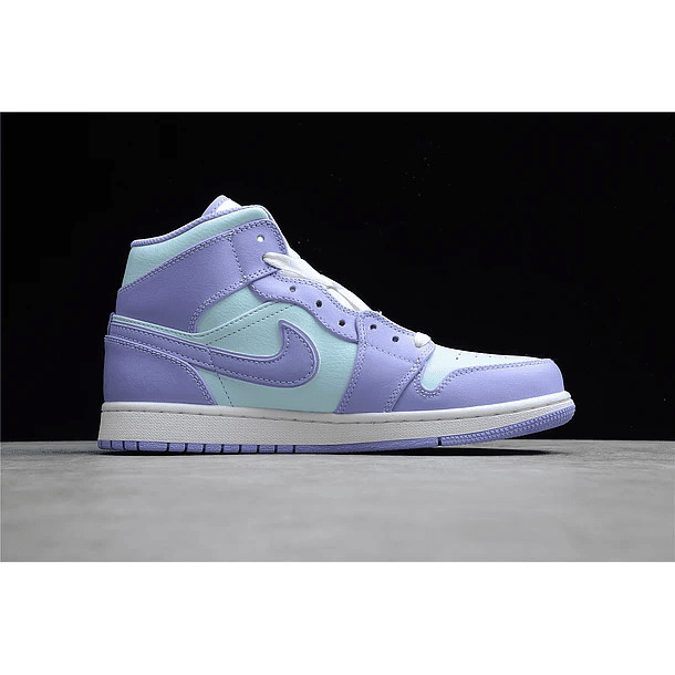 Jordan 1 mid purple aqua 2