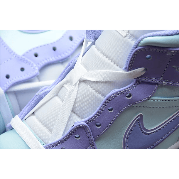 Jordan 1 mid purple aqua 5