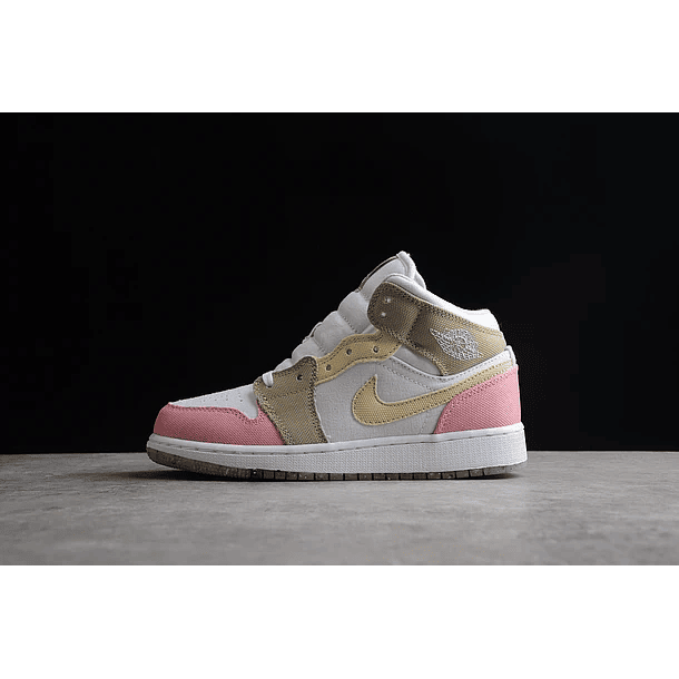Jordan 1 mid pastel vivid grind 1