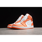 Jordan 1 mid metallic orange 2