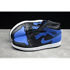 Jordan 1 mid hyper royal 4