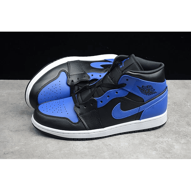 Jordan 1 mid hyper royal 4