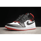 Jordan 1 Mid Gym Red/Black Toe 2