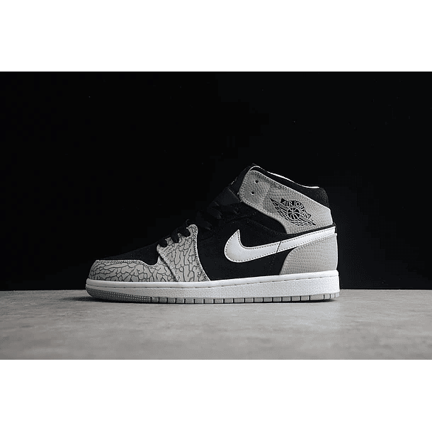 Jordan 1 mid elephant print 1