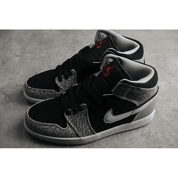 Jordan 1 mid elephant print 3