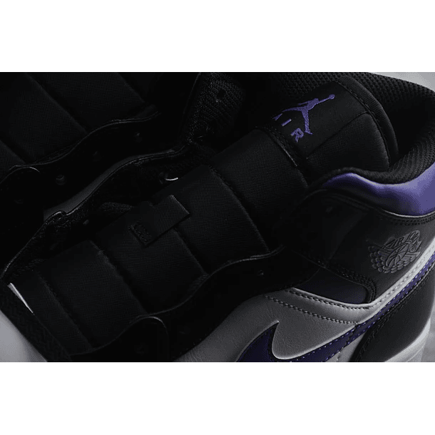Jordan 1 mid dark iris 5