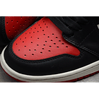 Jordan 1 mid bred toe 8