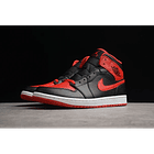 Jordan 1 mid alternate bred 2