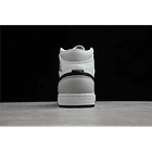 Jordan 1 mid white light smoke grey 3