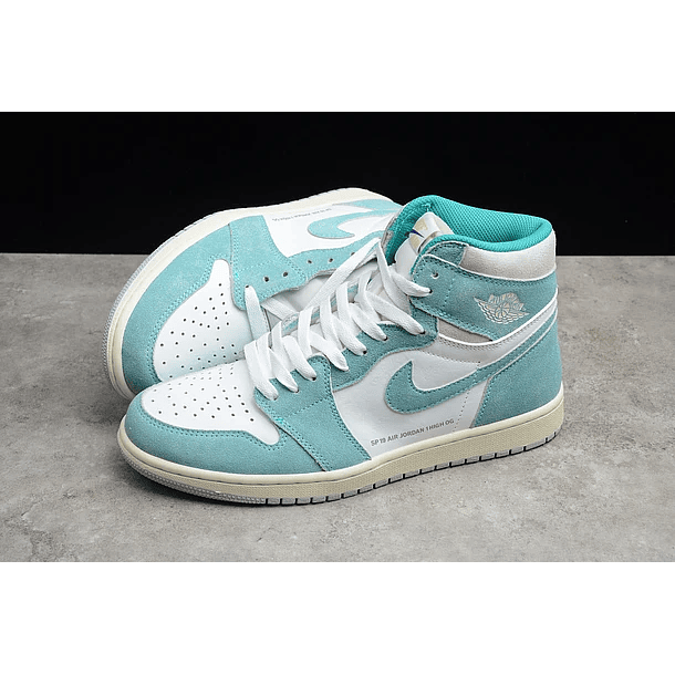 Jordan 1 high turbo green 4