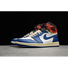 Jordan 1 high union los angeles blue toe 2