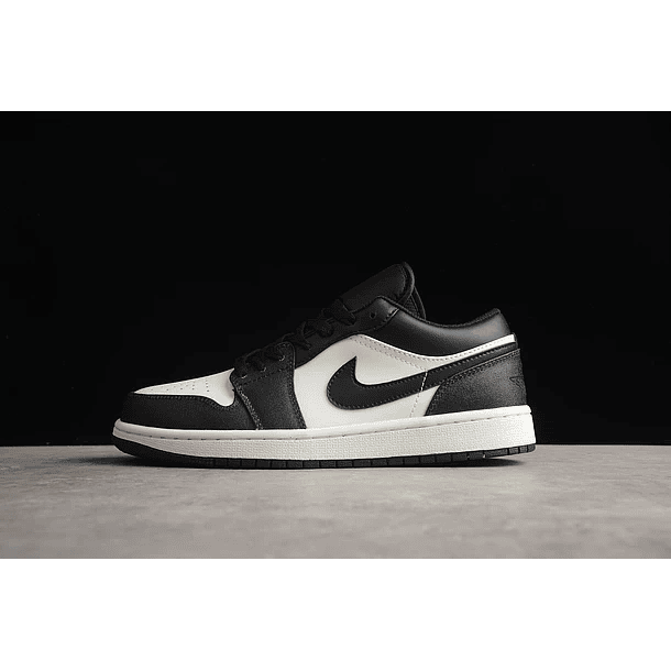 Jordan 1 low panda verde neon 1