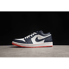 Jordan 1 low obsidian ember glow 1