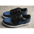 Jordan 1 low mystic navy 4