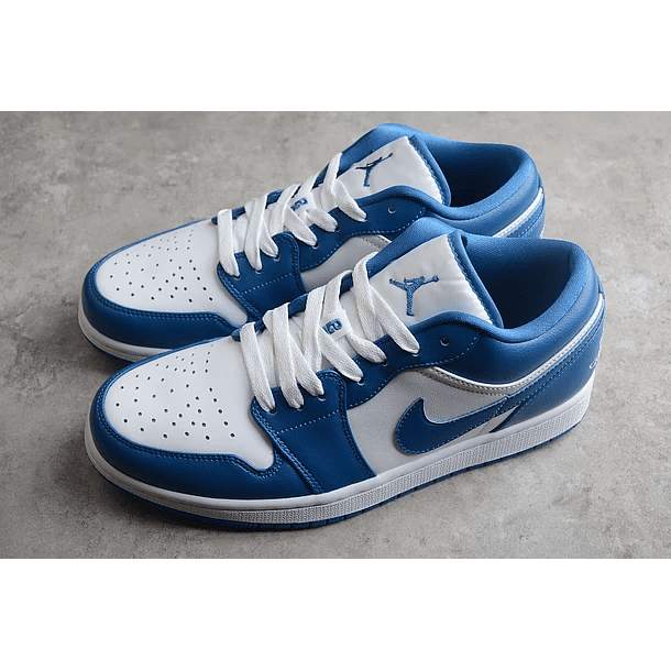 Jordan 1 low marina blue 4