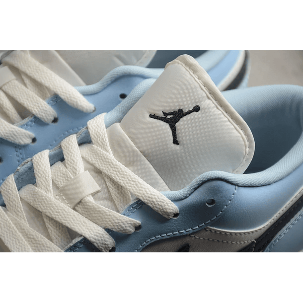Jordan 1 low ice blue black 5