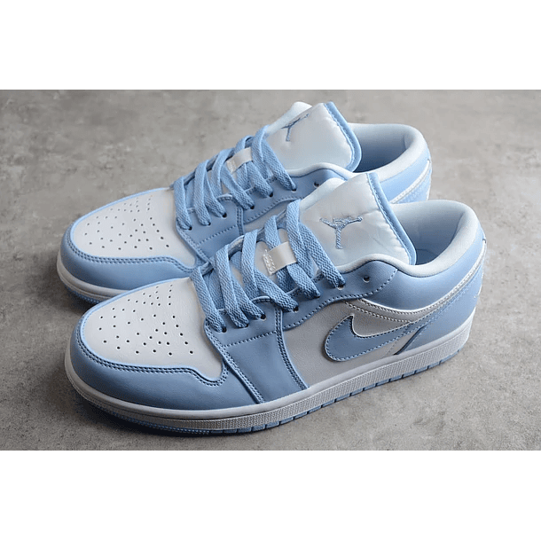 Jordan 1 low ice blue 4