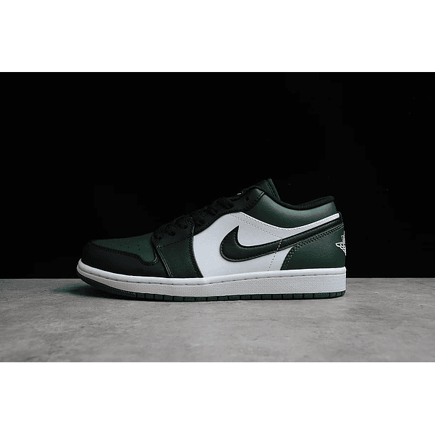 Jordan 1 low green toe 1