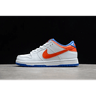 Dunk low SB pro white royal blue orange 1