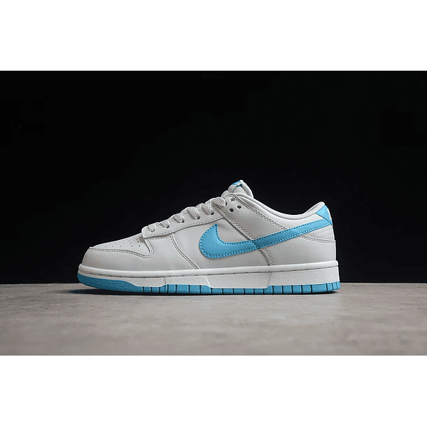 Dunk low pure platinum blue lighting 1