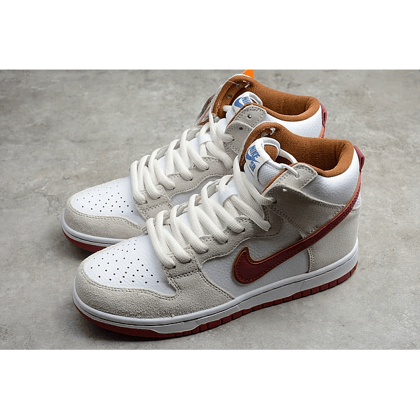 Dunk high sail bright crimson 5