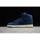 Dunk high orange label midnight navy 1