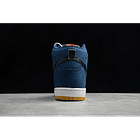 Dunk high orange label midnight navy 4