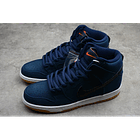 Dunk high orange label midnight navy 5