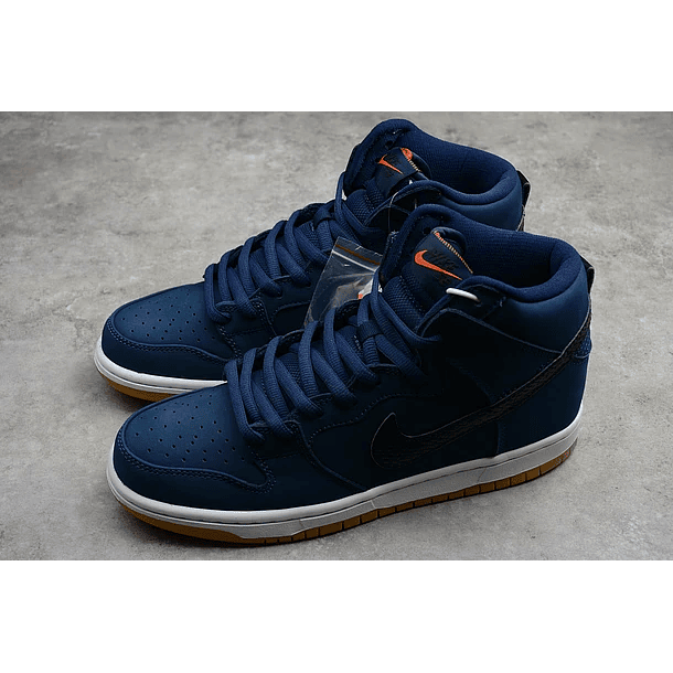 Dunk high orange label midnight navy 5