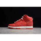 Dunk high first use red 1