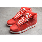 Dunk high first use red 5