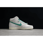 Dunk high first use green 2