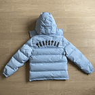 TRAPSTAR PUFFER HOODED JACKET LIGHT BLUE 2