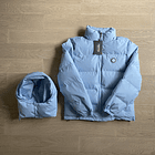TRAPSTAR PUFFER HOODED JACKET LIGHT BLUE 3