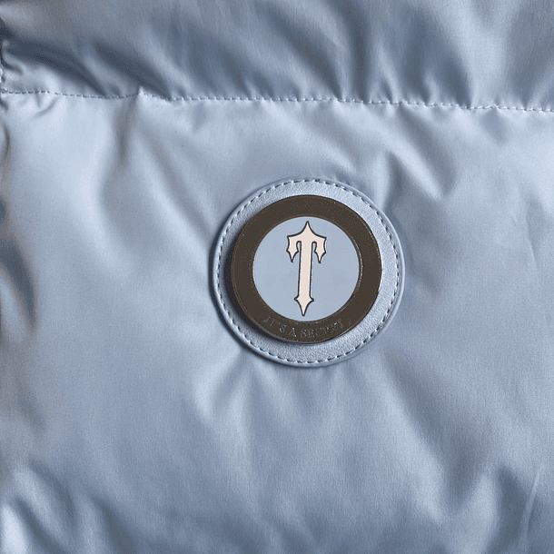 TRAPSTAR PUFFER HOODED JACKET LIGHT BLUE 4